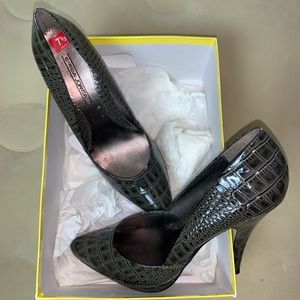 Snakeskin Heels